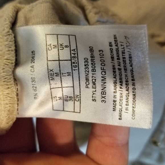 GUESS | linen drawstring waist cropped short pants - Picture 6 of 7